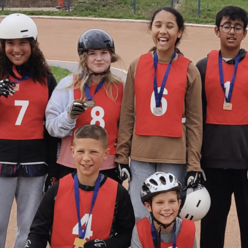 Young riders attend a taster session as part of Ipswich Council's school holiday activities